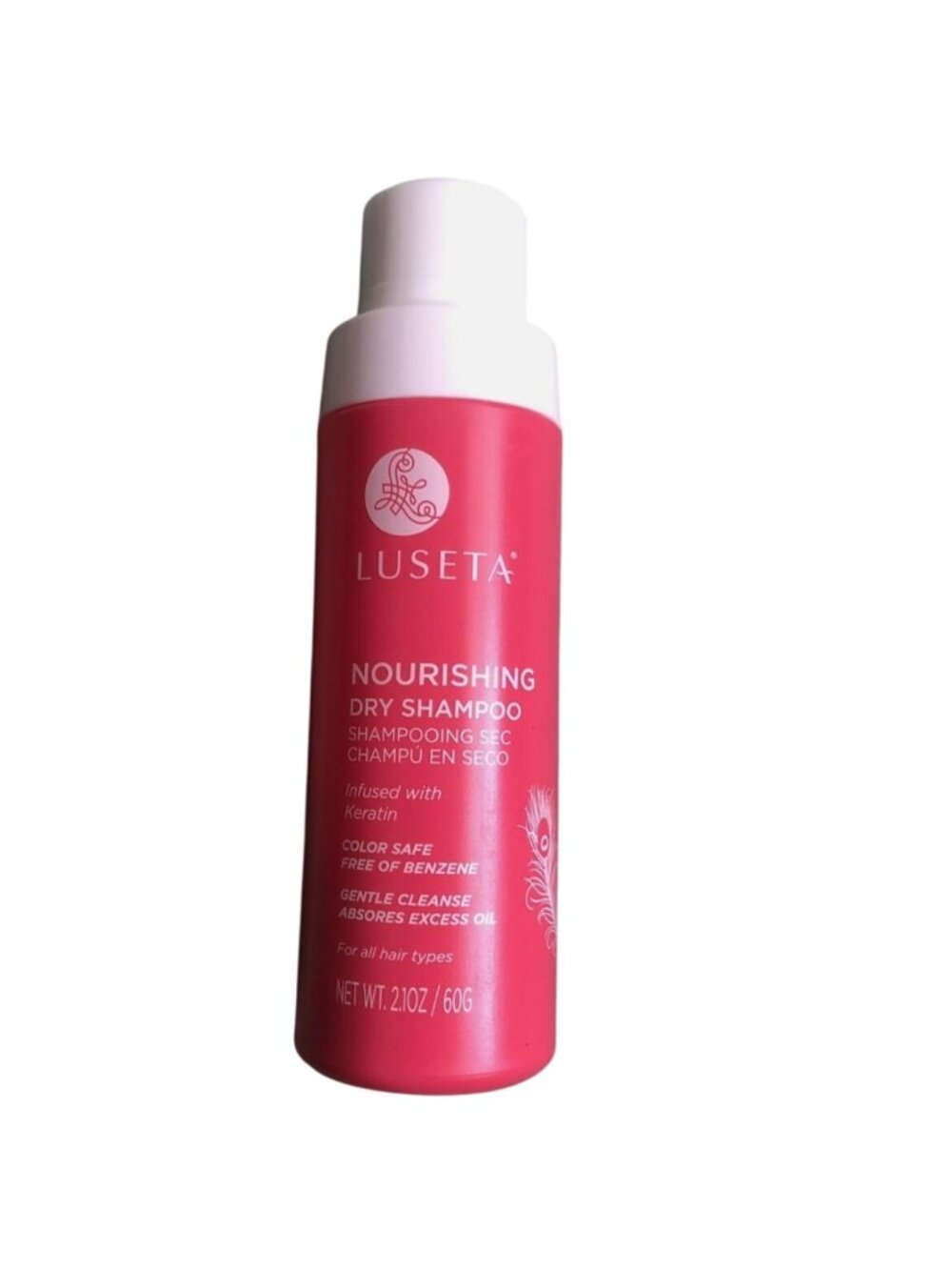 Luseta Nourishing Dry Shampoo Powder Infused with Keratin 2.1oz/60g